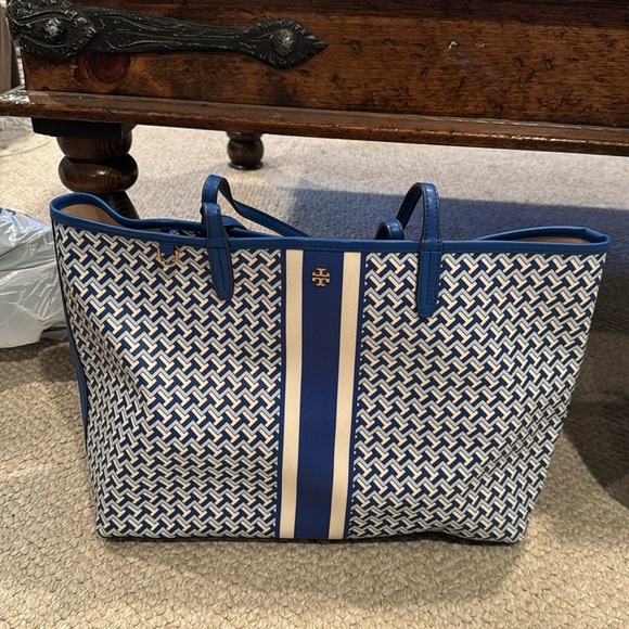 Tory Burch T Monogram Tote - Picture 1 of 6